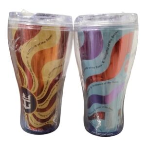 Royal Caribbean Colorful Travel Coca Cola Tumblers